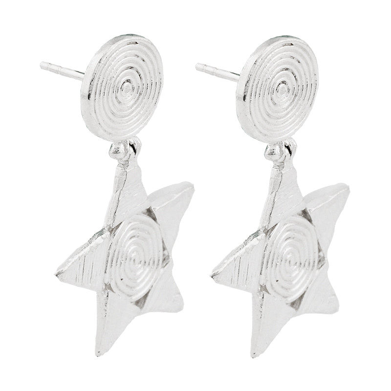 Lucretia Drop Earrings - Sterling Silver