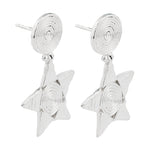 Lucretia Drop Earrings - Sterling Silver