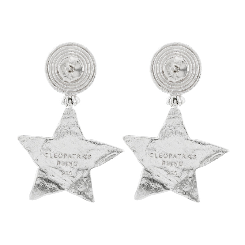 Lucretia Drop Earrings - Sterling Silver