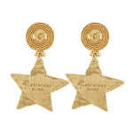 Lucretia Drop Earrings - 18K Gold Plated