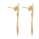 Lucretia Drop Earrings - 18K Gold Plated