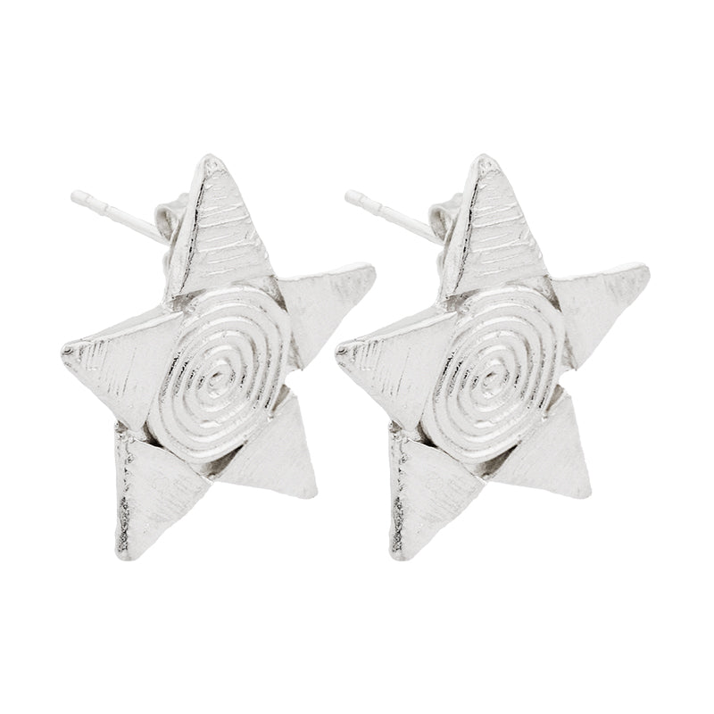 Lucretia Studs - Sterling Silver