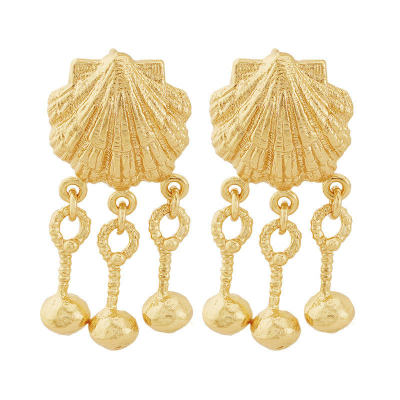 Corricella Earrings - 18K Gold Plated