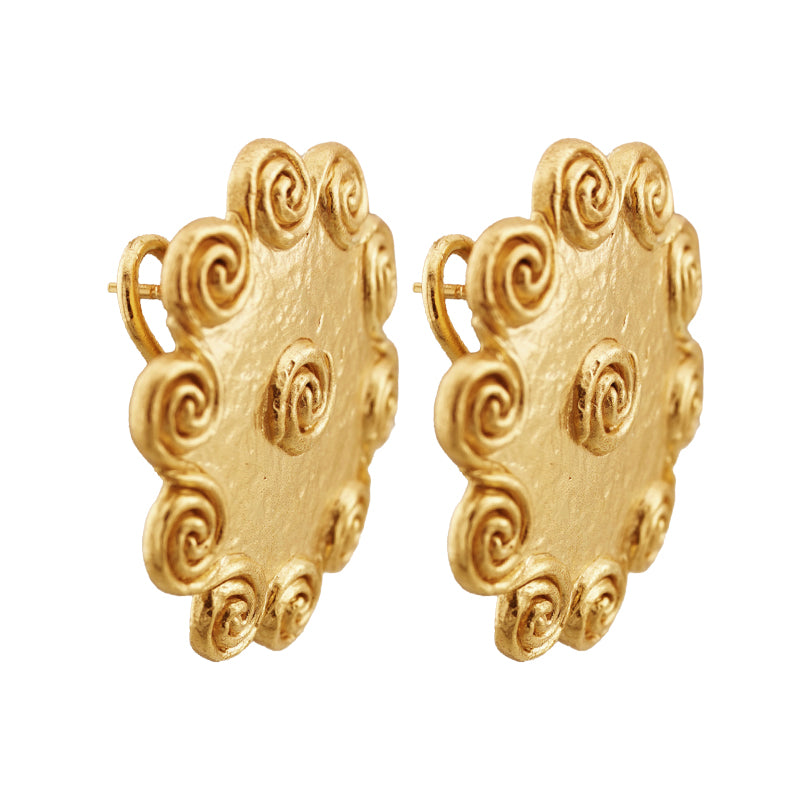 Nazari Studs - 18K Gold Plated
