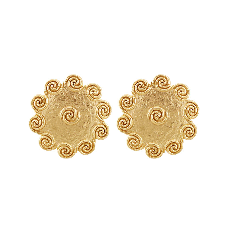 Nazari Studs - 18K Gold Plated