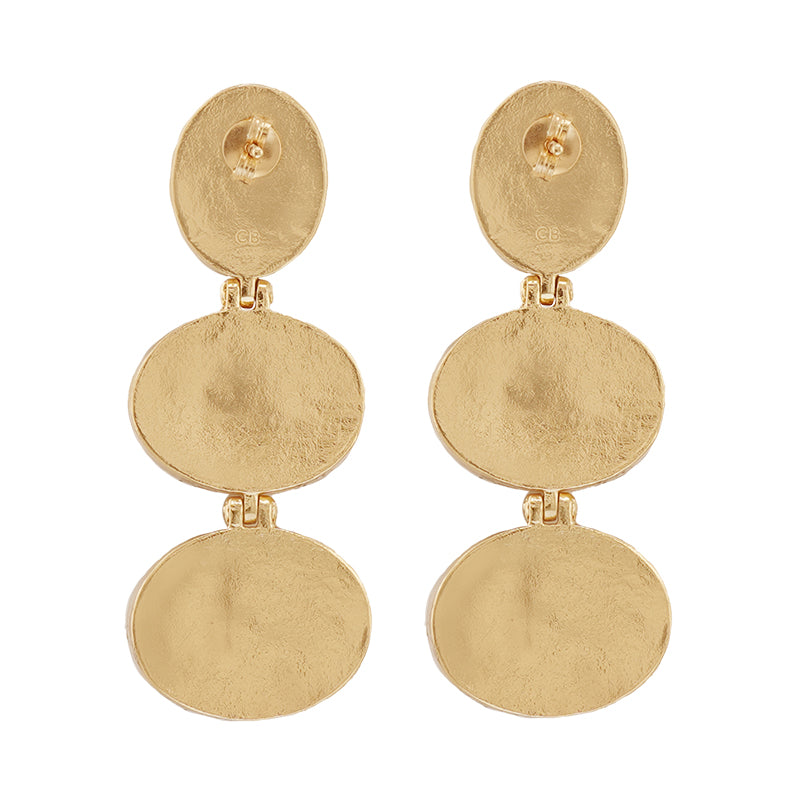 Cornelia Earrings - 18K Gold Plated