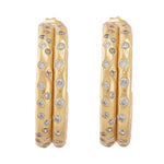 Gracchi Hoop Earrings - 18K Gold Plated