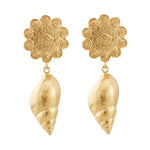 Nazari Tulipano Earrings - 18K Gold Plated