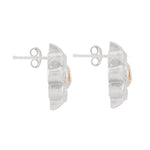 Ki Stud Earrings in Citrine - Sterling Silver