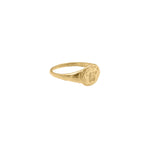 Gorgoneion Pinky Ring - 18K Gold Plated