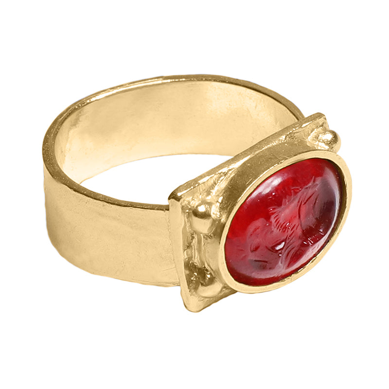 Corinthian Ring - 18K Gold Plated
