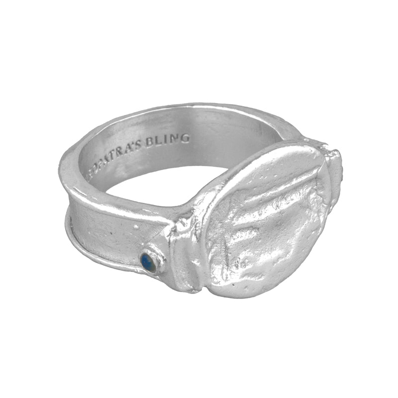 Kurt Ring with Lapis Lazuli - Sterling Silver