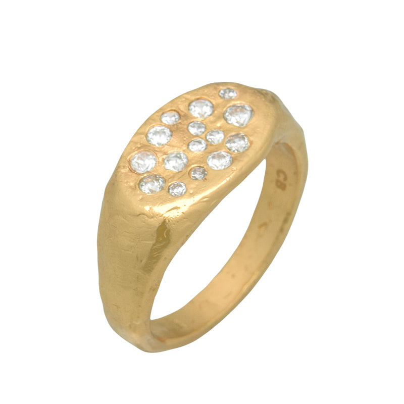 Juno Ring - 18k Gold Plated