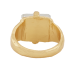 Parian Signet Ring - 18K Gold Plated