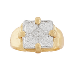 Parian Signet Ring - 18K Gold Plated