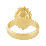 Bucherie Ring in Zircon - 18K Gold Plated