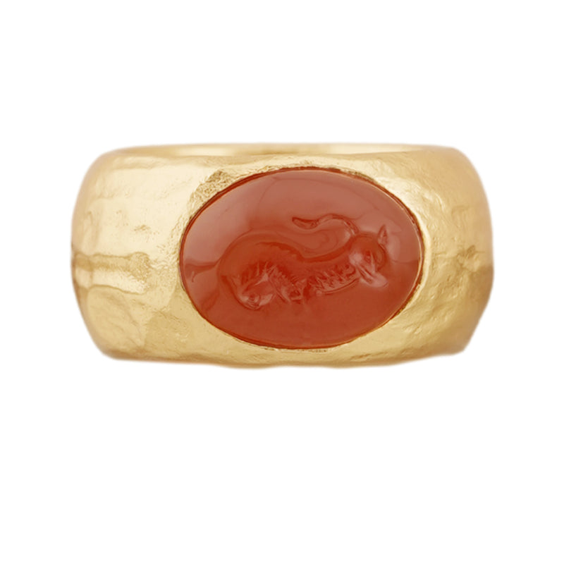Tiberius Ring - 18K Gold Plated