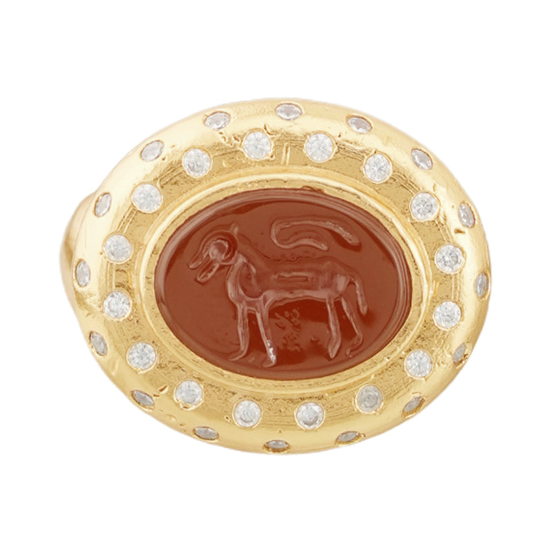 Gaius Ring - 18K Gold Plated