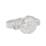 Gorgoneion Guard Ring - Sterling Silver