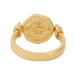 Gorgoneion Guard Ring - 18K Gold Plated
