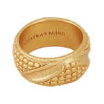 Nippur Ring - 18K Gold Plated
