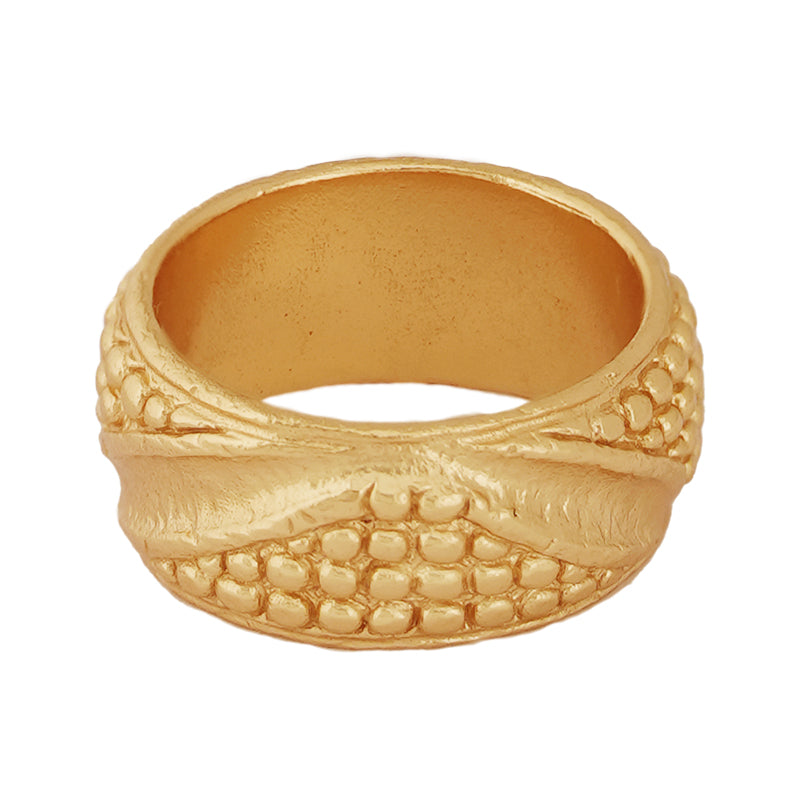 Nippur Ring - 18K Gold Plated