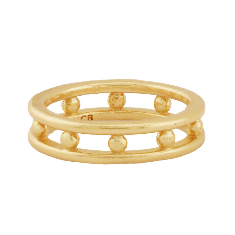 Hansa Ring - 18K Gold Plated