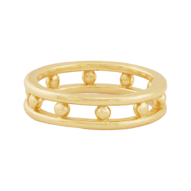 Hansa Ring - 18K Gold Plated
