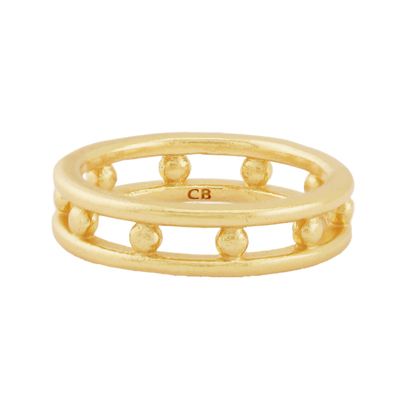 Hansa Ring - 18K Gold Plated