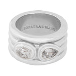 Ekur Ring with Zircon - Sterling Silver