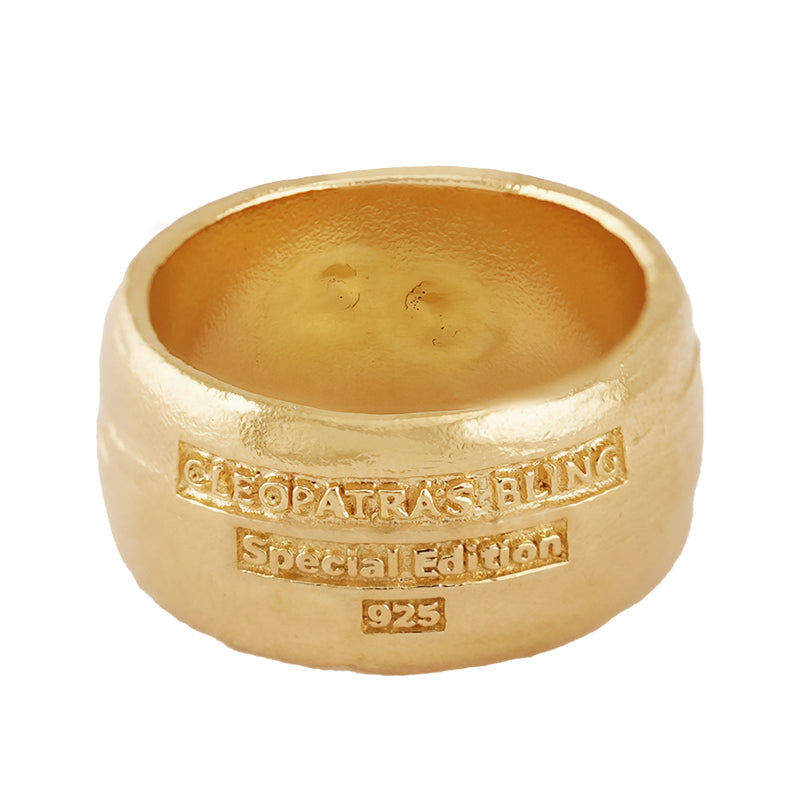 Gorgoneion Seal Ring - 24K Vermeil