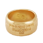 Gorgoneion Seal Ring - 24K Vermeil