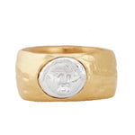 Gorgoneion Seal Ring - 24K Vermeil