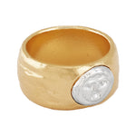Gorgoneion Seal Ring - 24K Vermeil
