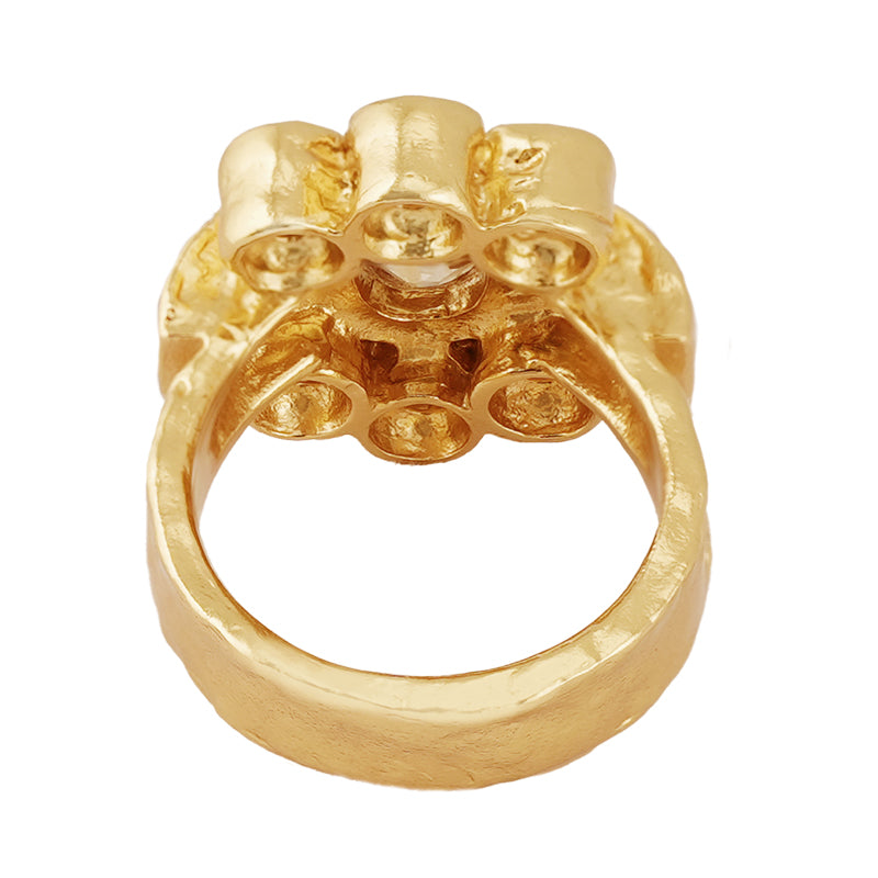 Ki Ring in Citrine - 18K Gold Plated