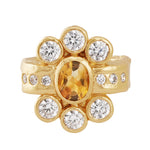 Ki Ring in Citrine - 18K Gold Plated