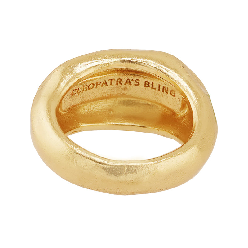 Peliatan Ring - 18K Gold Plated