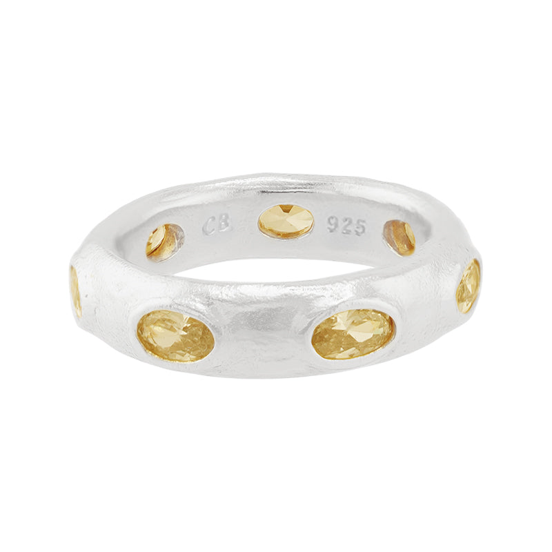 Cerro Ring in Citrine - Sterling Silver