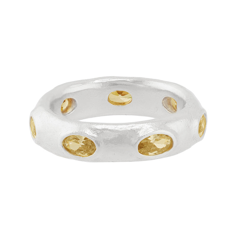 Cerro Ring in Citrine - Sterling Silver
