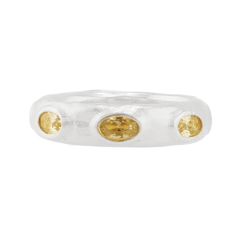 Cerro Ring in Citrine - Sterling Silver