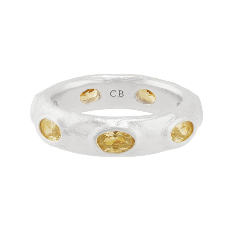 Cerro Ring in Citrine - Sterling Silver