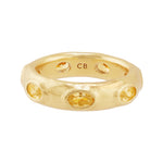 Cerro Ring in Citrine - 18K Gold Plated