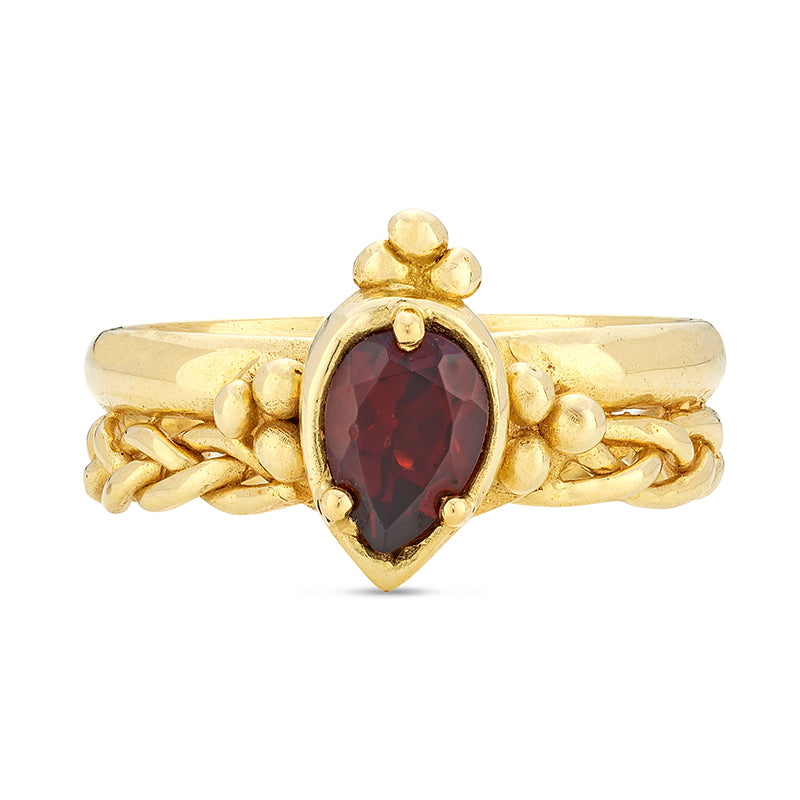 Churion Ring The Flower Woman | Gold Rings, Necklaces & Earrings – Cleopatra's Bling