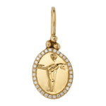 Peristera Pendant with Diamond - Solid Gold