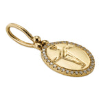 Peristera Pendant with Diamond - Solid Gold