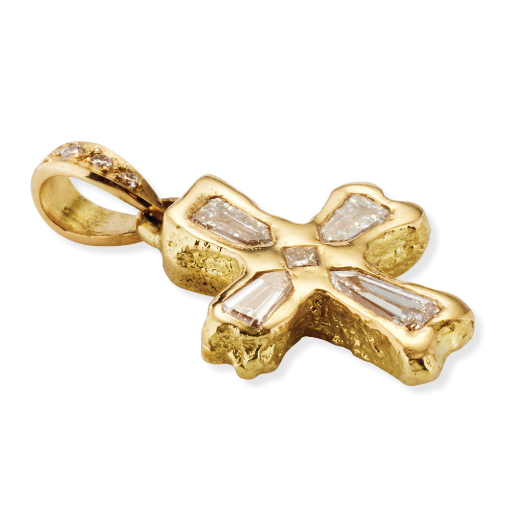 Ezekiel Pendant with Diamond - Solid Gold