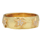 Selene Ring with Diamond - Solid Gold