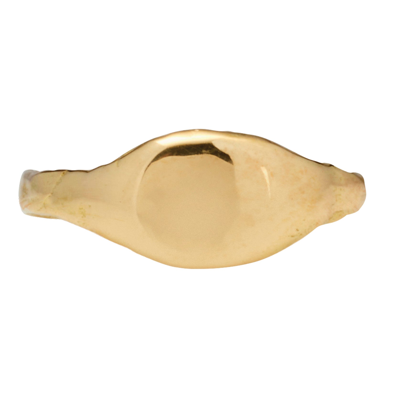 Ganymede Signet Ring - Solid Gold