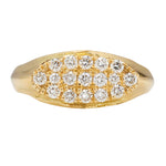 Ceyx Ring with Diamond - Solid Gold
