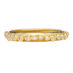 Harmonia Ring with Diamond - Solid Gold